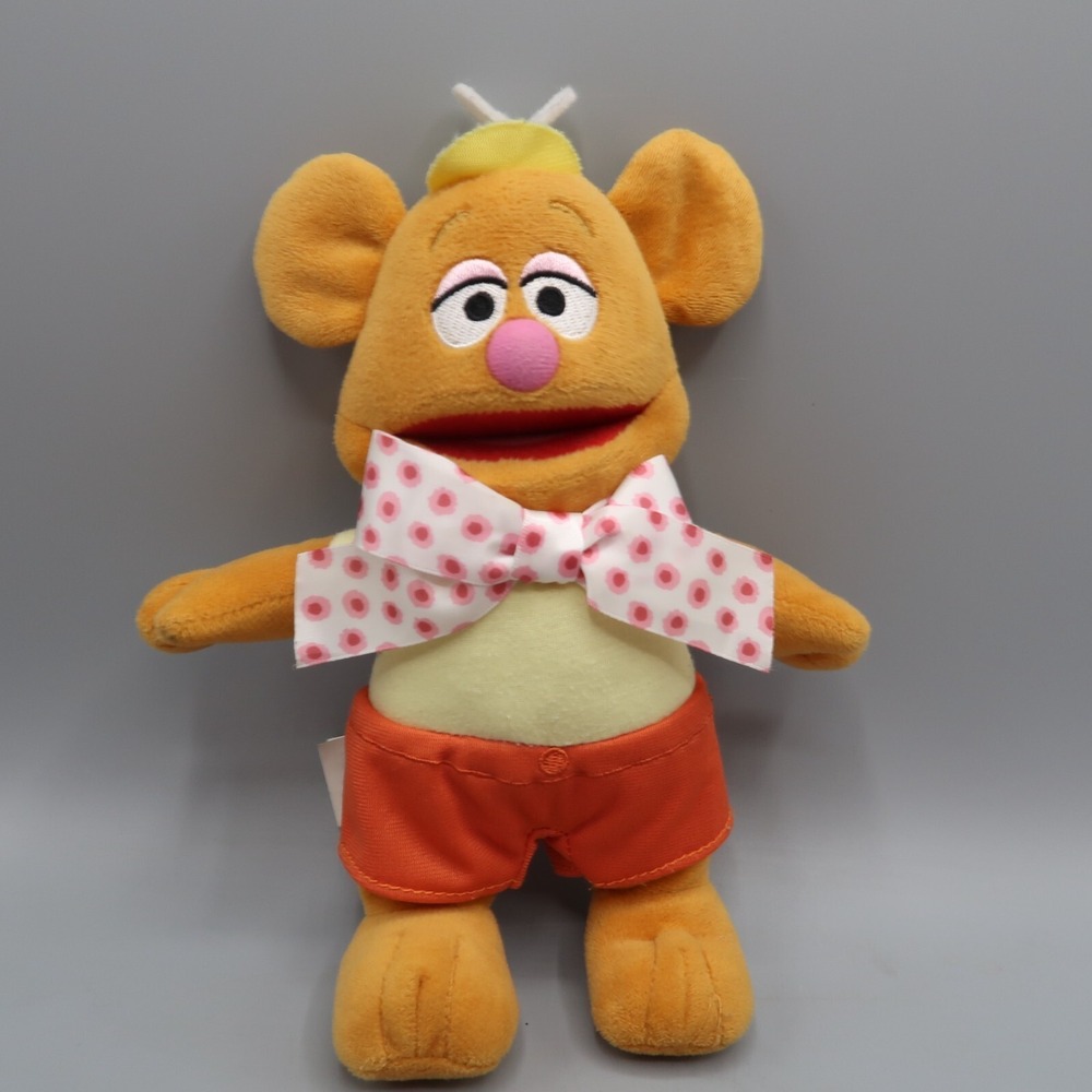 Baby Fozzie Bear Plush Disney Jr. Muppet Babies 9" Stuffed Muppets Just Play